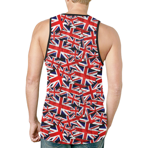 Union Jack British UK Flag New All Over Print Tank Top for Men (Model T46)