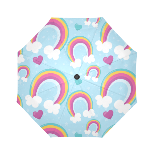 Rainbow Sky Auto-Foldable Umbrella (Model U04)