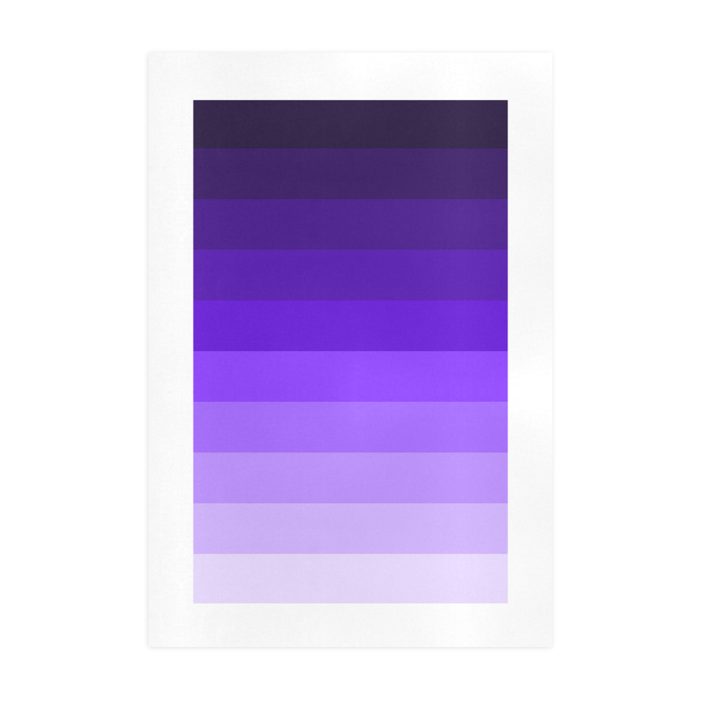 Purple stripes Art Print 19‘’x28‘’