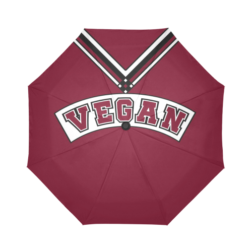 Vegan Cheerleader Auto-Foldable Umbrella (Model U04)