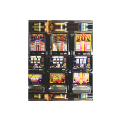 Lucky Slot Machines - Dream Machines Quilt 40"x50"