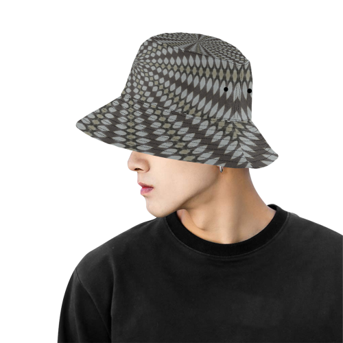 DEEP C All Over Print Bucket Hat for Men