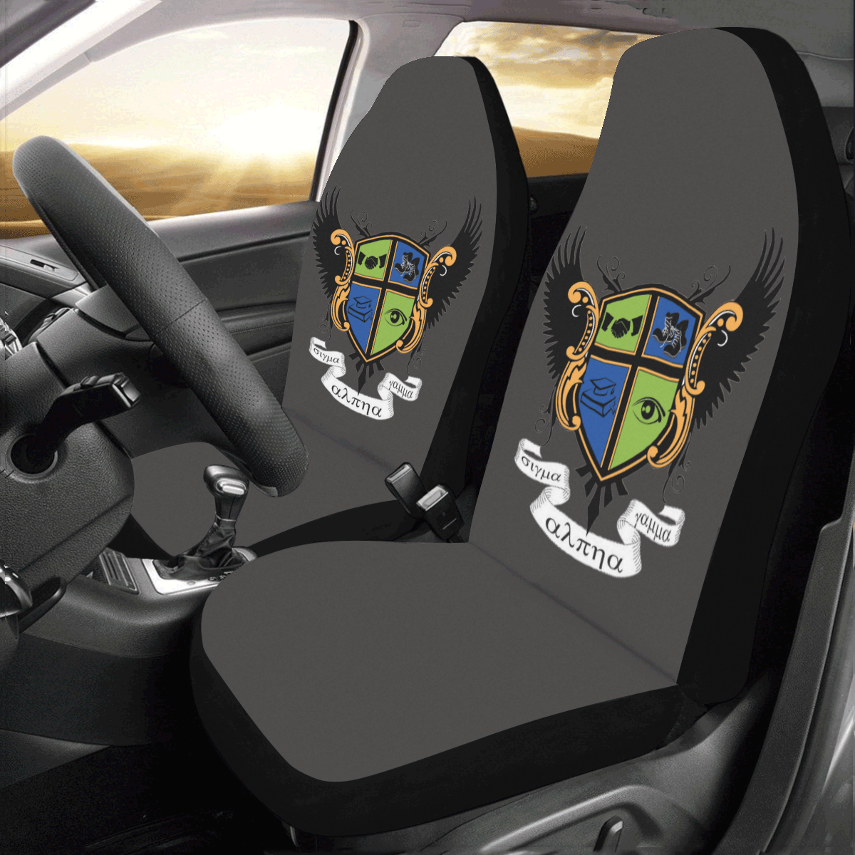 crest Car Seat Covers (Set of 2)