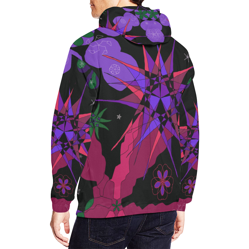 Abstract #9 2020 All Over Print Hoodie for Men (USA Size) (Model H13)