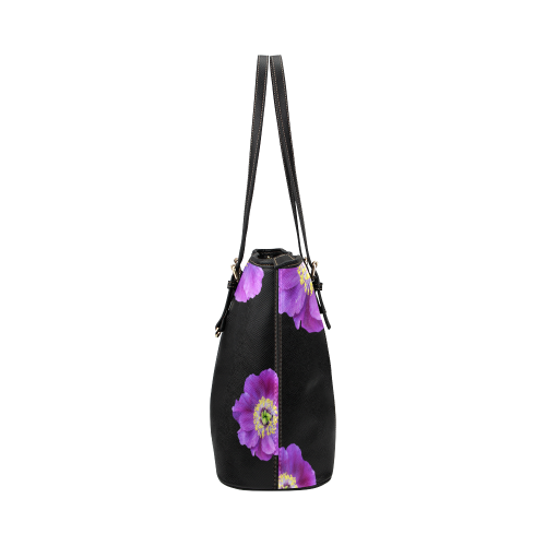 Fairlings Delight's Floral Luxury Collection- Purple Beauty 53086a1 Leather Tote Bag/Large (Model 1651)