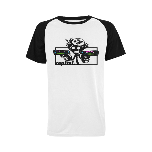 little gunner updated Men's Raglan T-shirt (USA Size) (Model T11)