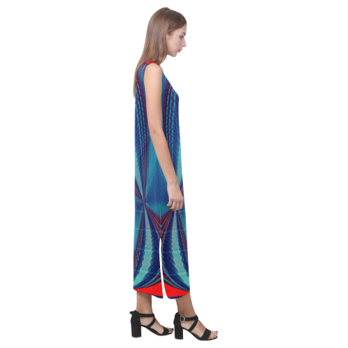 BLRD Phaedra Sleeveless Open Fork Long Dress (Model D08)