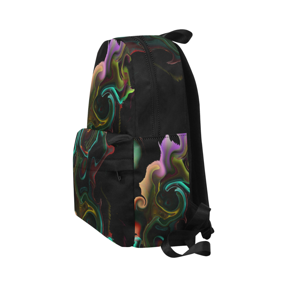 ink marble Unisex Classic Backpack (Model 1673)