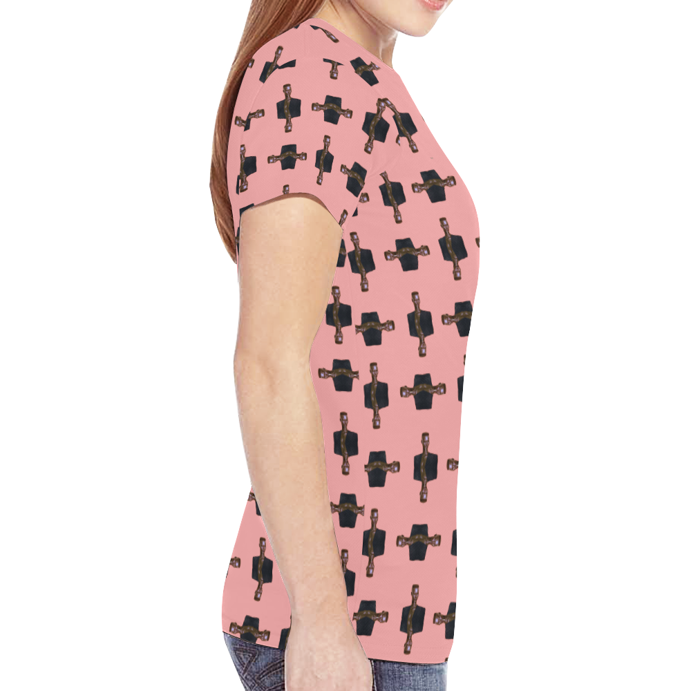 grace pnk New All Over Print T-shirt for Women (Model T45)