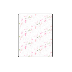 Pattern Orchidées Blanket 40"x50"