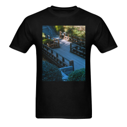 Spirit Bridge Men's T-Shirt in USA Size (Two Sides Printing)