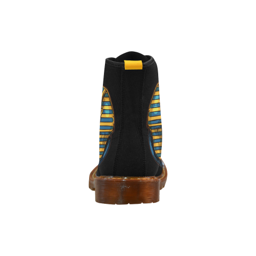 bota de hombre con diseño de un faraon egipcio Martin Boots For Men Model 1203H