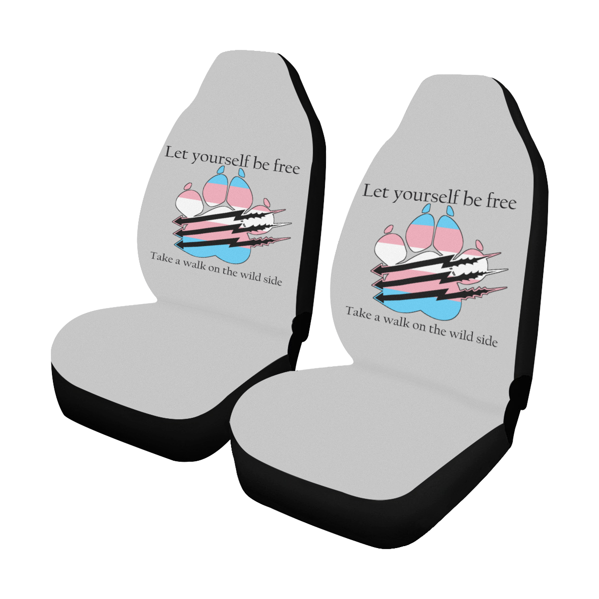 Trans Pride Car Seat Covers (Set of 2)