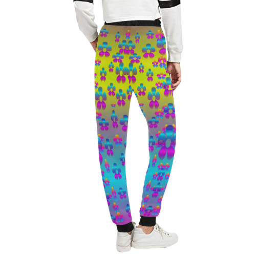 flowers in the most beautiful sunshine Unisex All Over Print Sweatpants (Model L11)