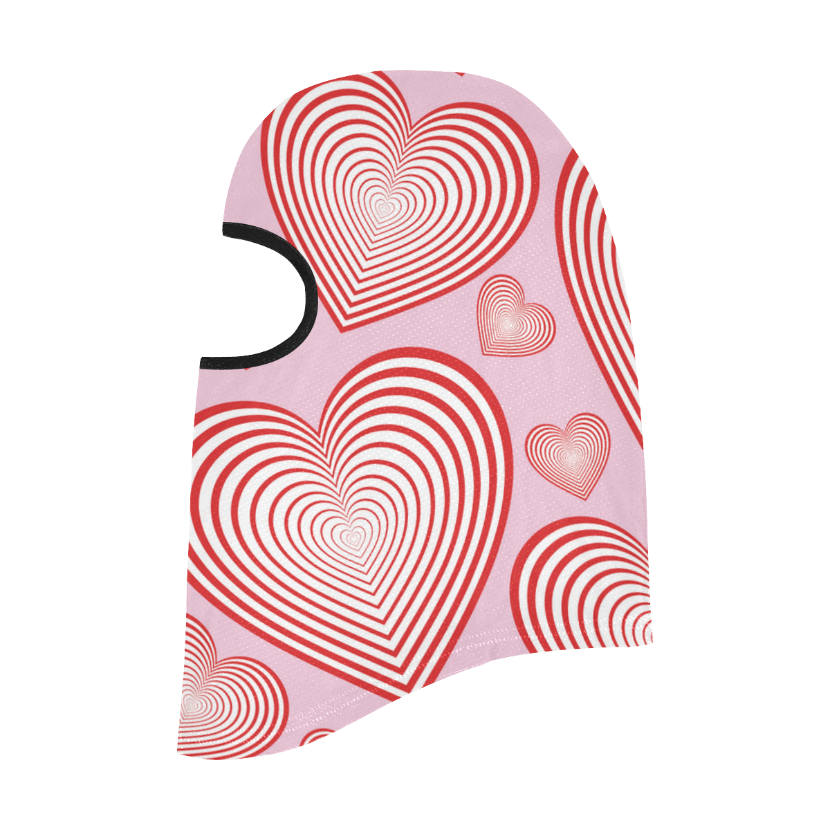 Motorcycle Face Mask heart in heart All Over Print Balaclava