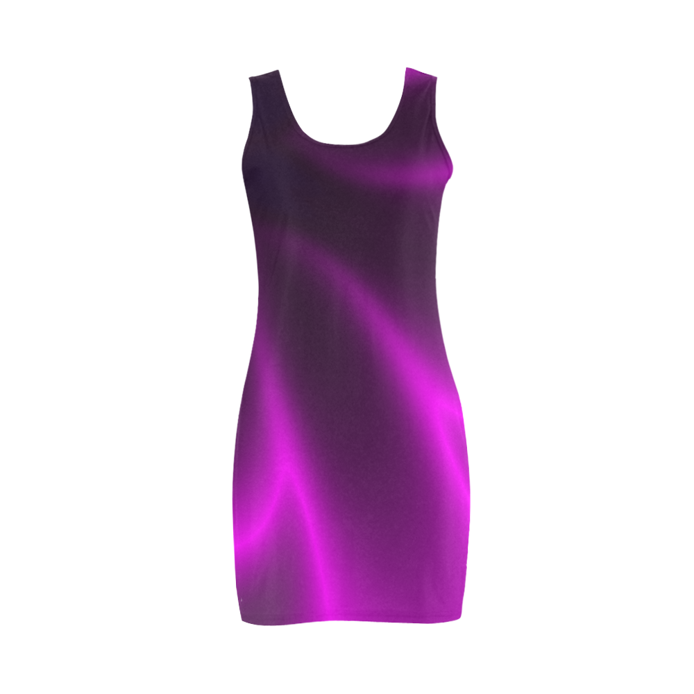 Purple Blossom Medea Vest Dress (Model D06)