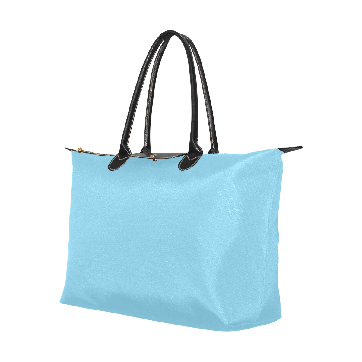 color sky blue Single-Shoulder Lady Handbag (Model 1714)
