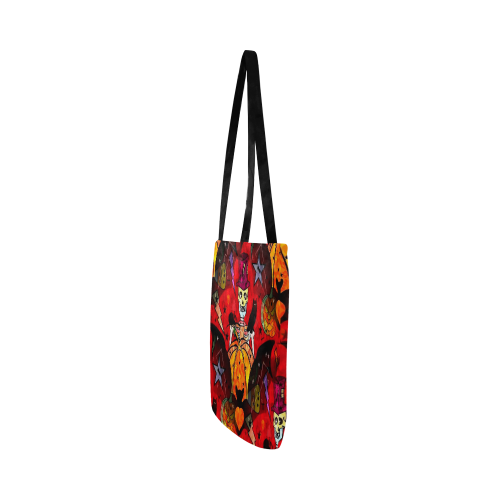 Skulloween by Nico Bielow Reusable Shopping Bag Model 1660 (Two sides)