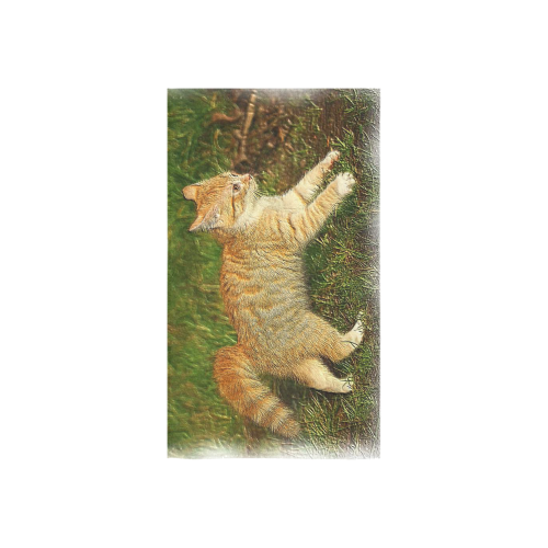 Funny Kitten Custom Towel 16"x28"