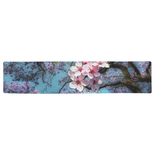 Cherry blossomL Table Runner 16x72 inch