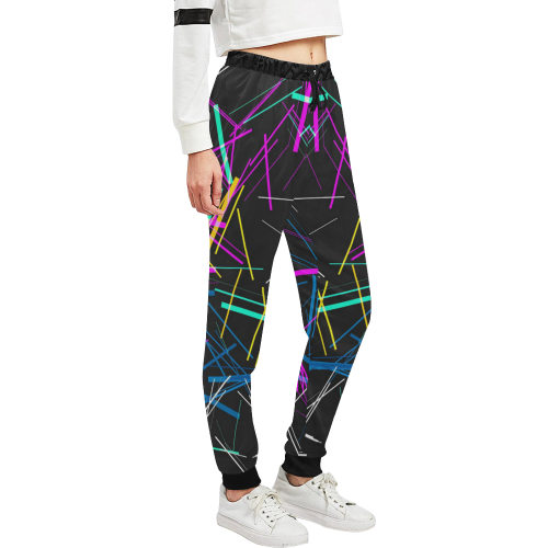 New Pattern factory 1A by JamColors Unisex All Over Print Sweatpants (Model L11)
