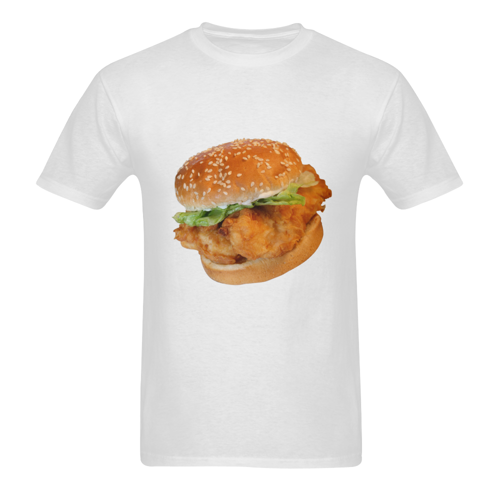 CHICKEN SANDWICH Sunny Men's T- shirt (Model T06)