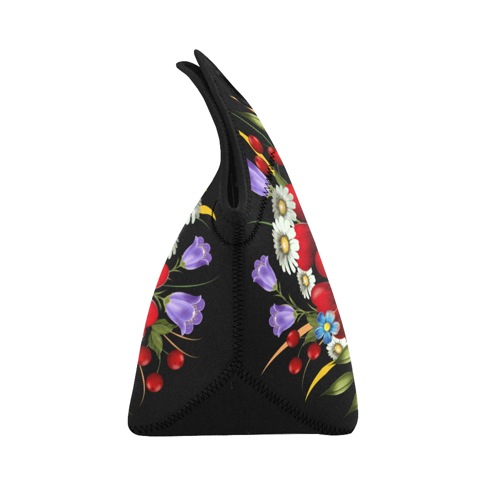 Bouquet Of Flowers Neoprene Lunch Bag/Small (Model 1669)