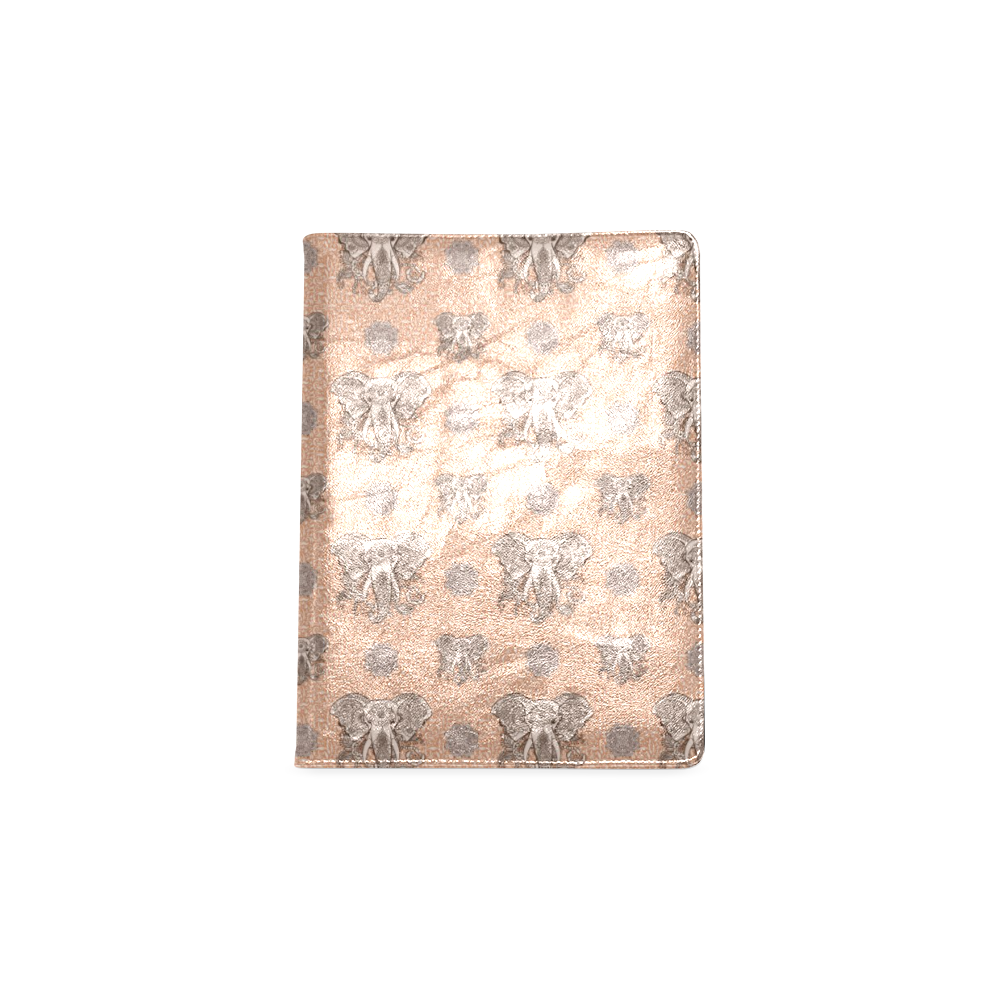 Ethnic Elephant Mandala Pattern Custom NoteBook B5