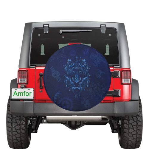 Blue Wolf 34 Inch Spare Tire Cover