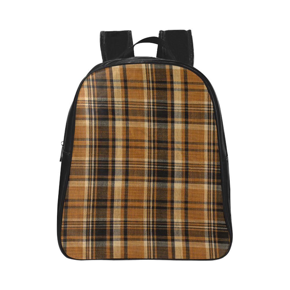 TARTAN DESIGN School Backpack (Model 1601)(Small)