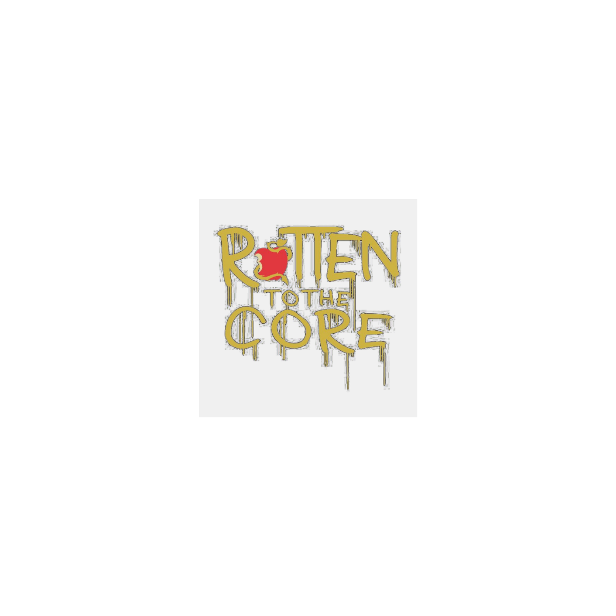Rotten to the core Personalized Temporary Tattoo (15 Pieces)
