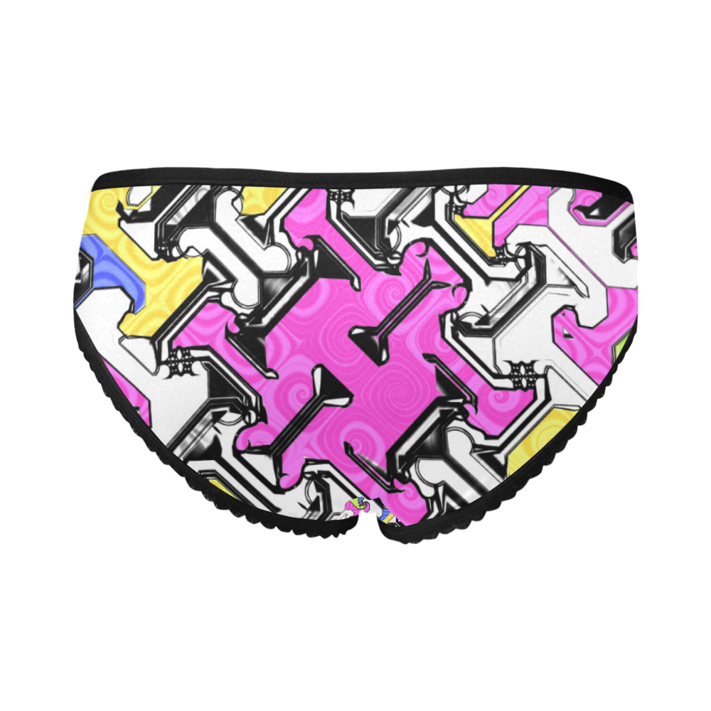 justanotherabstractday Women's All Over Print Girl Briefs (Model L14)
