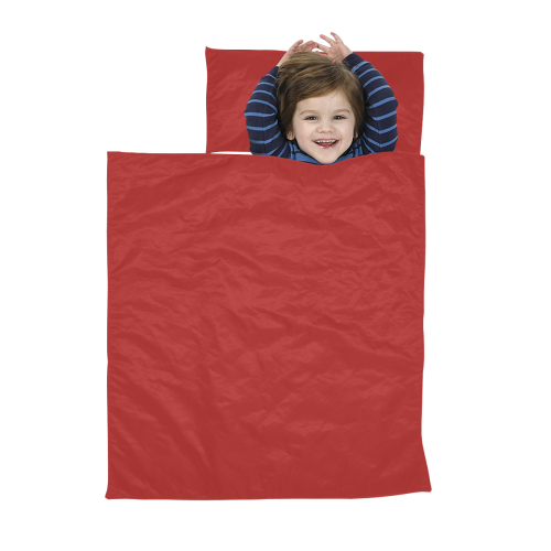 color firebrick Kids' Sleeping Bag