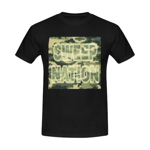 Sweep Nation - army Men's Slim Fit T-shirt (Model T13)