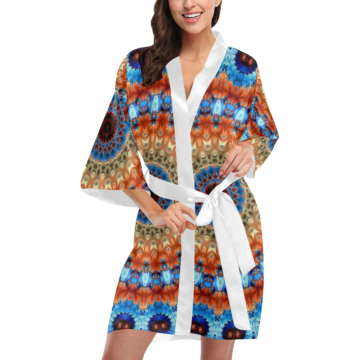 Kaleidoscope Kimono Robe