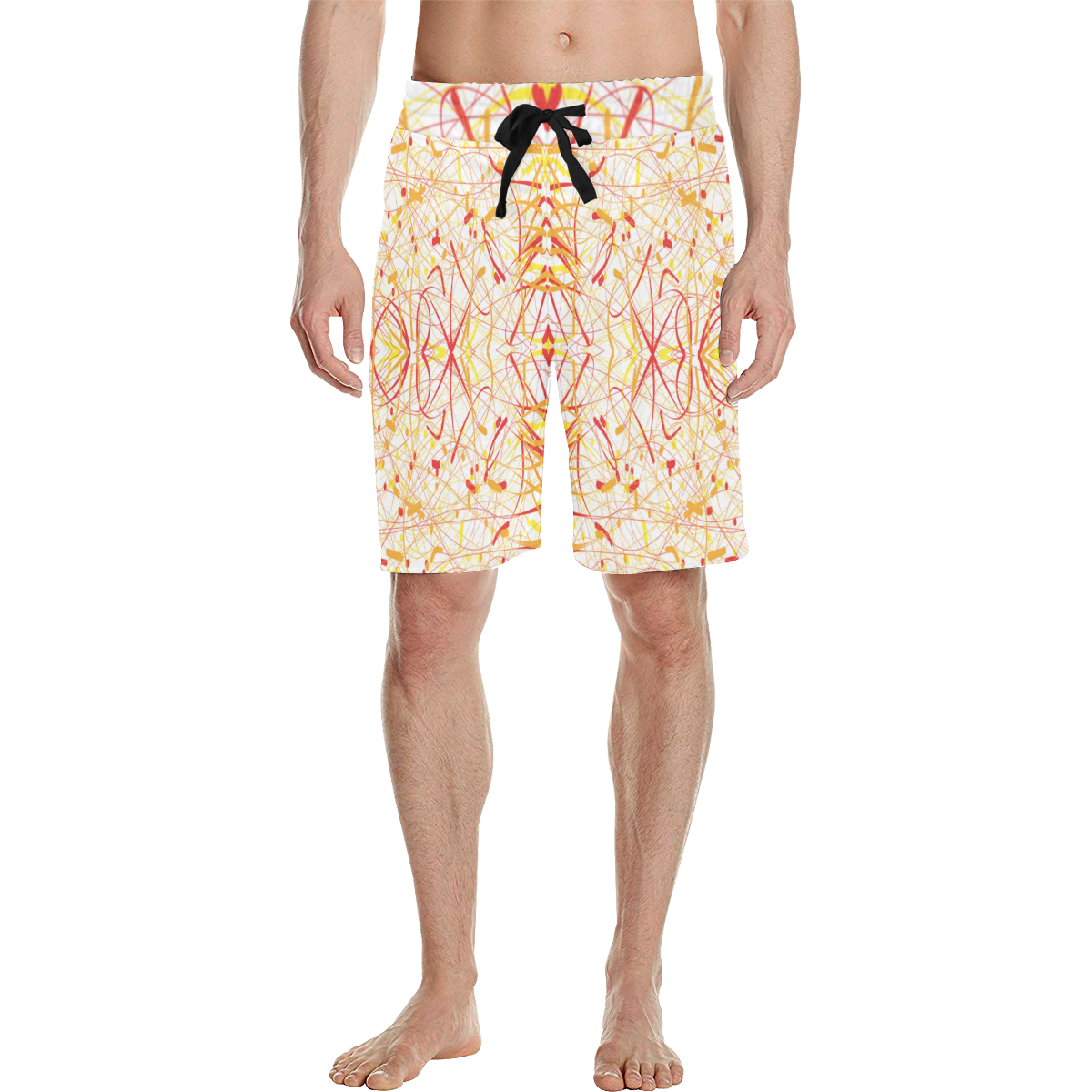la serenissima Men's All Over Print Casual Shorts (Model L23)