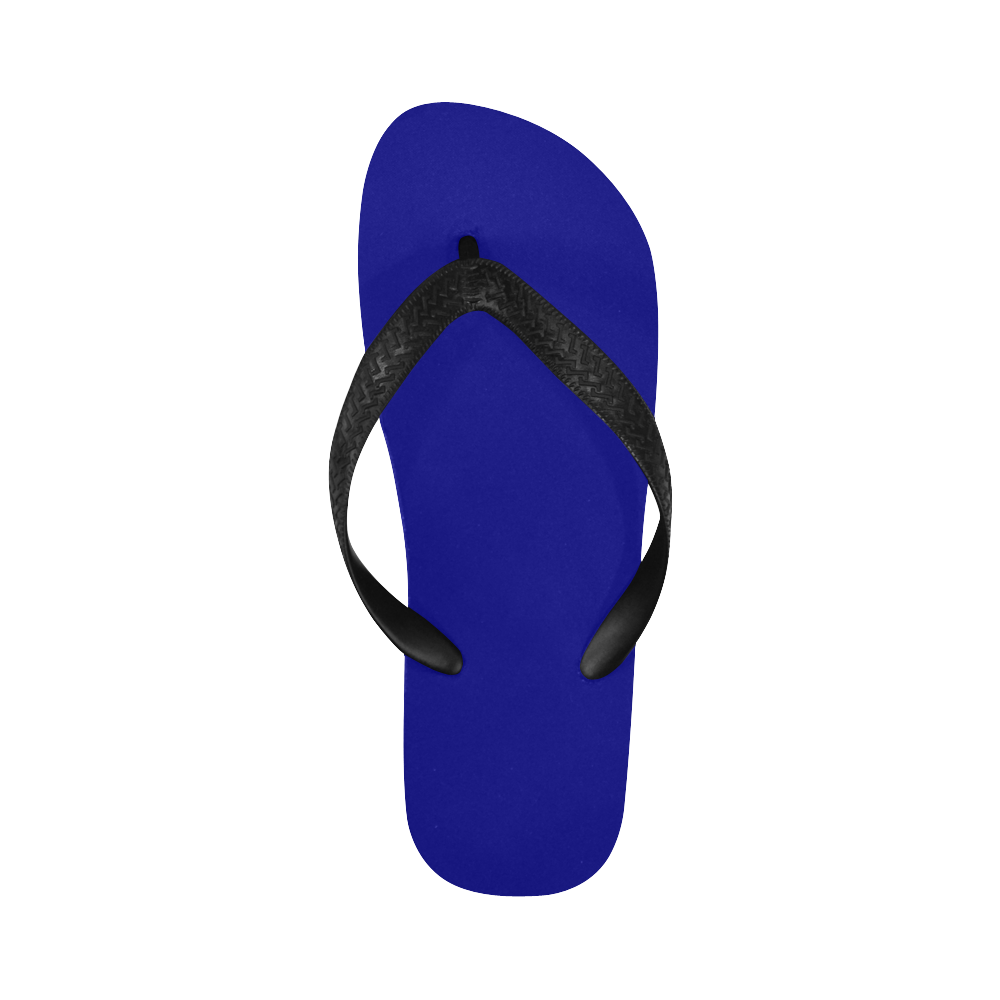 color navy Flip Flops for Men/Women (Model 040)