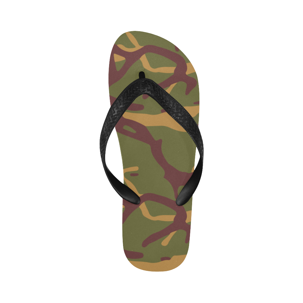 Yugoslav M68 MOL camouflage Flip Flops for Men/Women (Model 040)