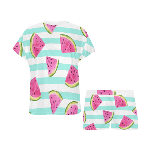 Watermelon Women's Short Pajama Set