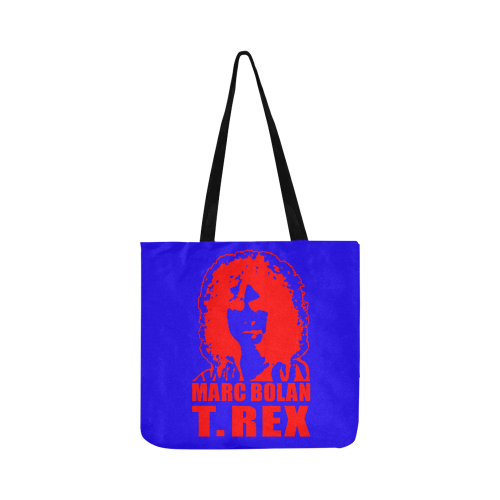 Marc Bolan T.Rex Double Sided Bag - Wax & Co Reusable Shopping Bag Model 1660 (Two sides)