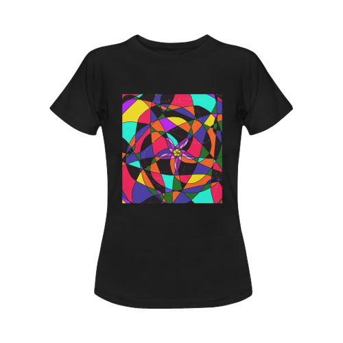 Abstract Design S 2020 Women's T-Shirt in USA Size (Front Printing Only)