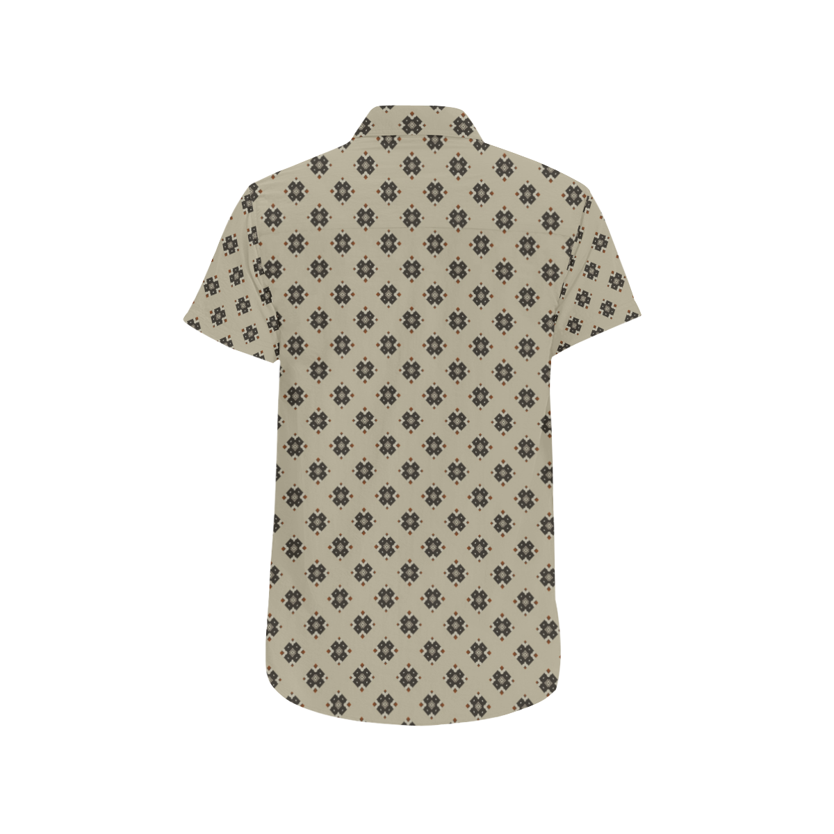 Model #148c| Men's All Over Print Short Sleeve Shirt (Model T53)
