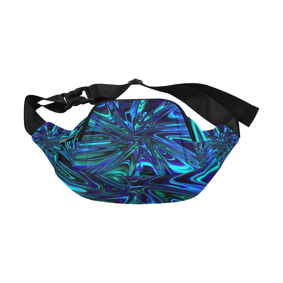 new fractal 717A by JamColors Fanny Pack/Small (Model 1677)