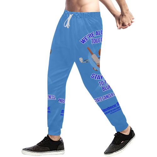 Prostate-Cancer-Awareness Men's All Over Print Sweatpants (Model L11)