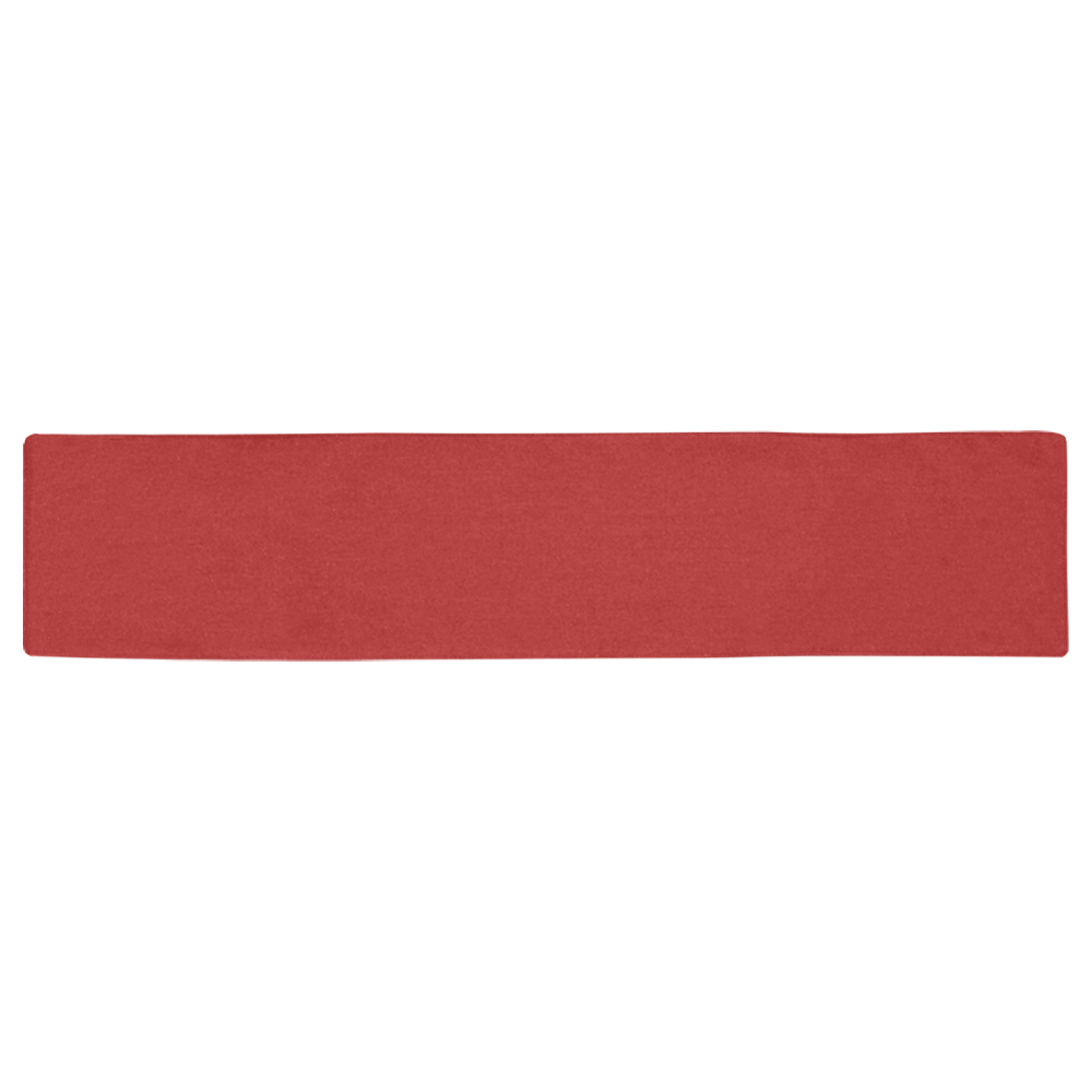 color firebrick Table Runner 16x72 inch