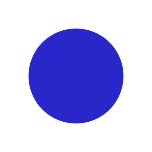 color medium blue Round Mousepad