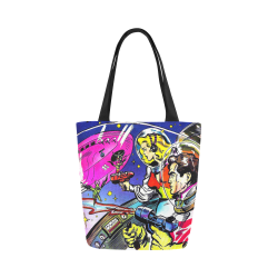 Battle in Space 2 Canvas Tote Bag (Model 1657)