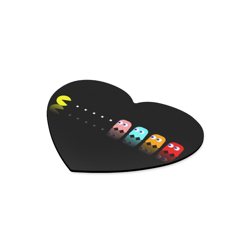 Pac-Man-pac-man-39056094-1600-900 Heart-shaped Mousepad
