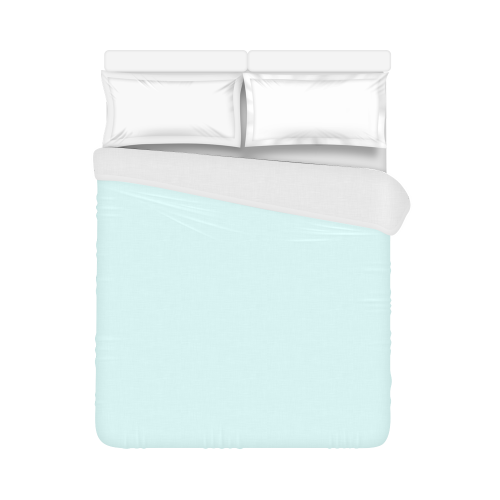 color light cyan Duvet Cover 86"x70" ( All-over-print)