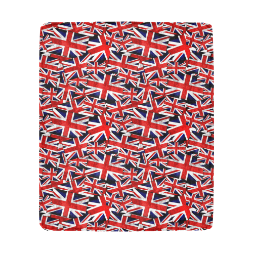 Union Jack British UK Flag Ultra-Soft Micro Fleece Blanket 50"x60"